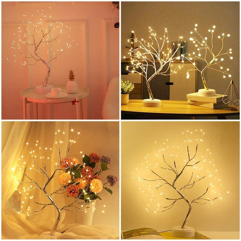 LED  Mini Christmas  Night Light Tree